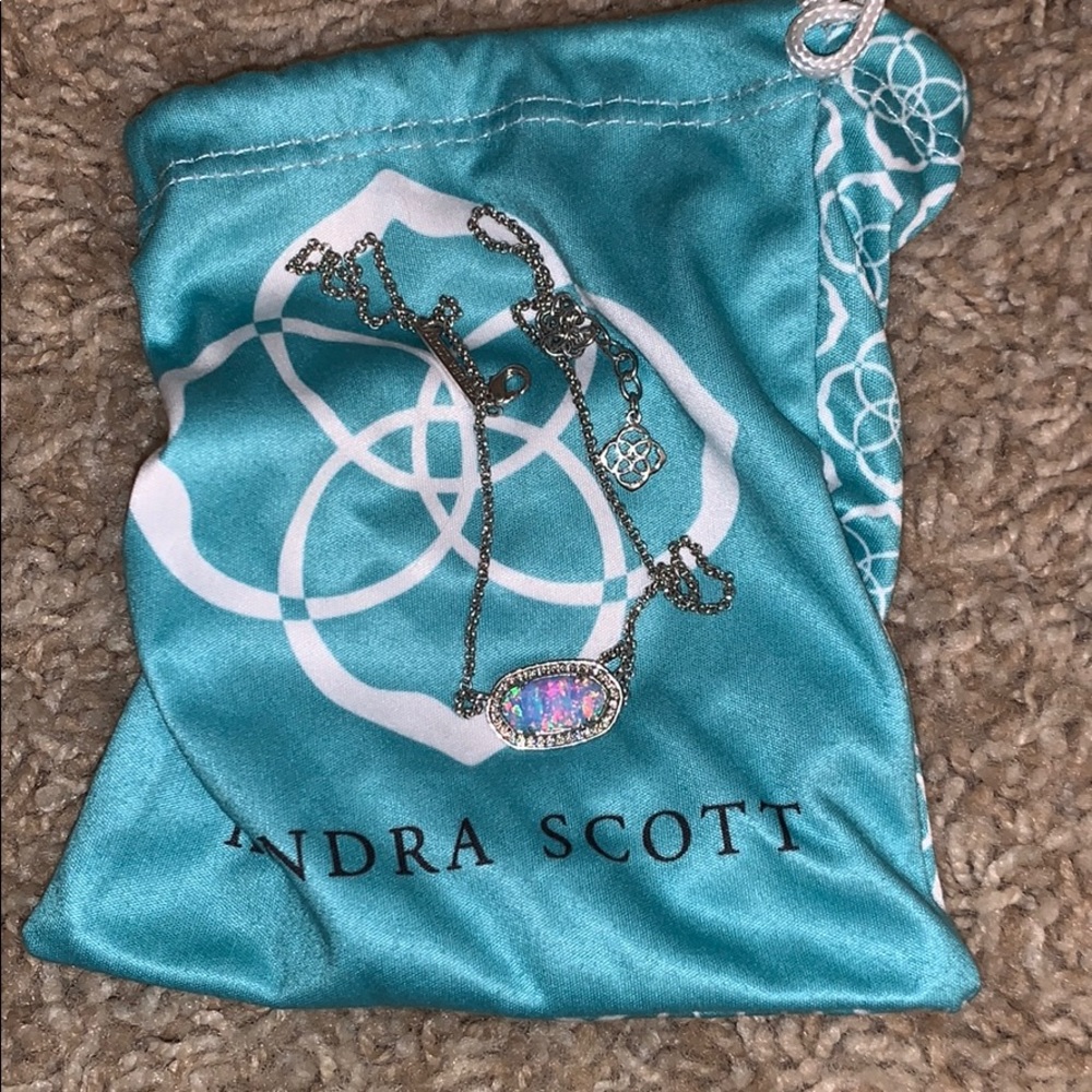 Kendra Scott opal necklace